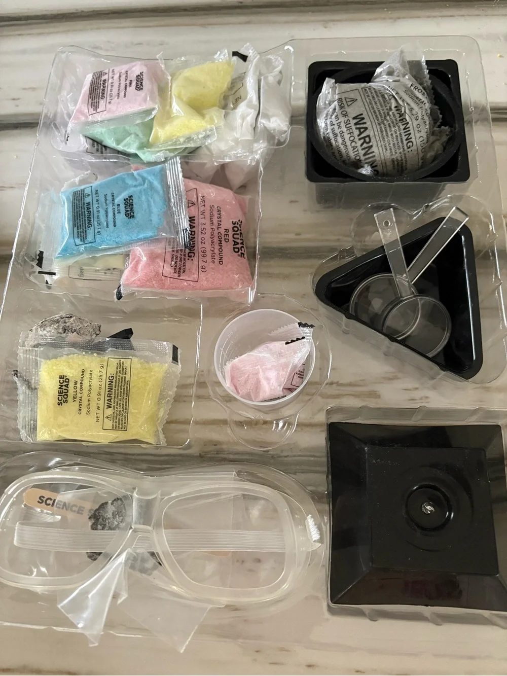 Science Squad Ultimate Light Up & Grow Crystals Like New